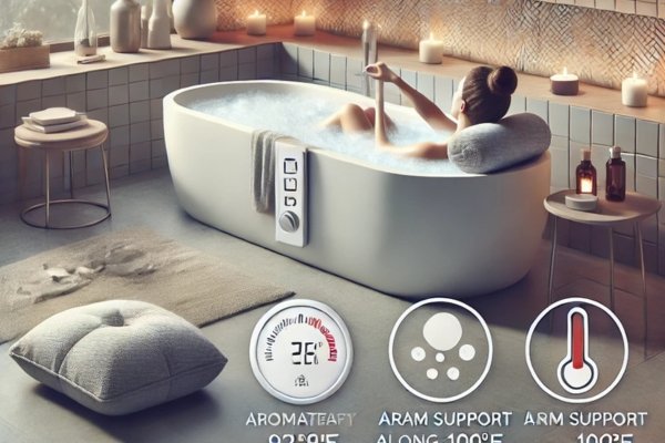 Using a Bath Pillows for Maximum Comfort