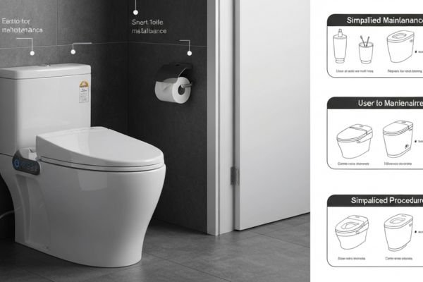 Professional Installation and Easy Maintenance of Smart Toilets for Sale