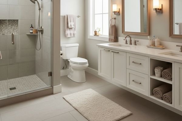  Comfort and Durability for Everyday Bathroom Use
