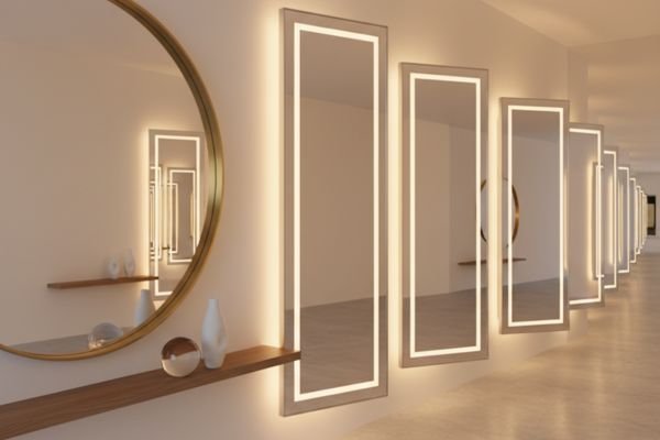 Using Mirrors and Lighting Effectively