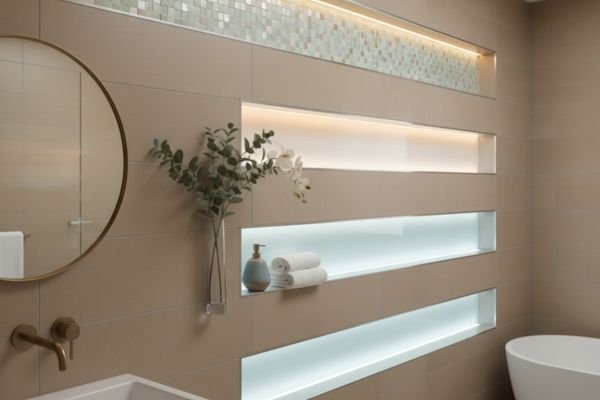 Color and Light in Bathroom Wall Decor Ideas DIY