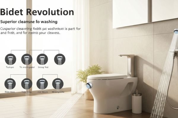 The Bidet Revolution: Superior Cleansing and Customizable Washing