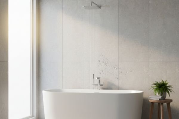 Laminate Waterproof Bathroom Wall Ideas and Lifetime Warranties 