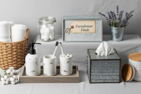 Shopping Smart: Finding Your Ideal Farmhouse Bathroom Accessories Set 