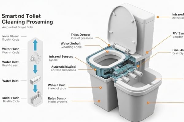 Sanitation Maintenance: How Do Smart Toilets Work to Clean Themselves? 
