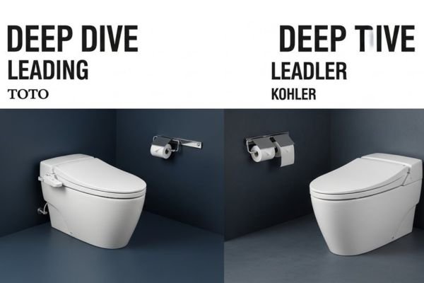 Deep Dive into Leading Smart Toilet Brands: Toto and Kohler